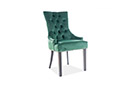 Стул Edward Velvet dark green - Фото
