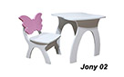 Комплект Jony (стол + стул) - Фото_1