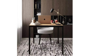 Стіл Brevity Loft Mini Дуб крафт золотий/Чорні ноги - Фото_4