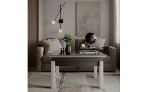 Стіл-трансформер B-Fly Glass Графіт/Графіт скло - Фото_4