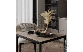 Стіл Brevity Loft Mini Дуб вінтаж оксид/Чорні ноги - Фото_2