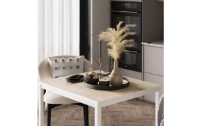 Стол Brevity Loft Mini Дуб сонома/Белые ноги - Фото_2