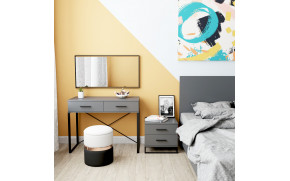 Туалетний стіл Ascet graphite - Фото_2