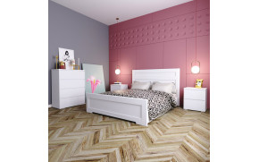 Ліжко Light Білий діамант - Фото_3