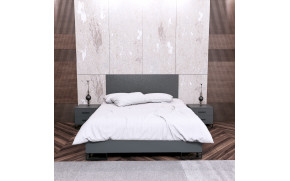 Ліжко Ascet Графіт сірий 140*200 - Фото_3