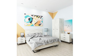 Кровать Ascet Ателье светлый 140*200 - Фото_2