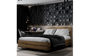 Кровать Ascet Дуб Эвок 160*200 - Фото_5