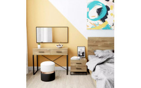 Приліжкова тумба Ascet Дуб Бароко  - Фото_2