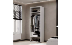 Шафа розпашна №1 Light  Білий діамант - Фото_2