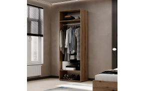 Шафа розпашна №1 Light Дуб Евок - Фото_2