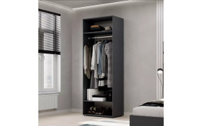 Шафа розпашна №1 Light Графіт - Фото_2