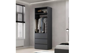 Шкаф распашной №2 Light Графит - Фото_2