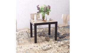 Стол-трансформер Kors Дуб сонома/Венге ноги - Фото_2