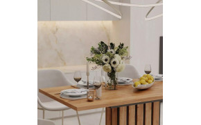 Стол-трансформер Oxford Дуб крафт золотой/Графит серый - Фото_8