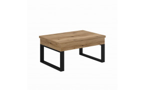 Стол-трансформер S-Fly Дуб эвок прибрежный/Черный - Фото_3