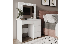 Стіл туалетний Beauty Білий діамант - Фото_4