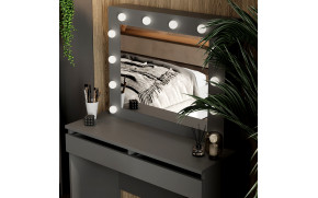 Стіл туалетний Malta Графіт сірий - Фото_3