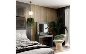 Стіл туалетний Malta Графіт сірий - Фото_3