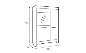 Витрина Белен REG1D1W - Фото_2