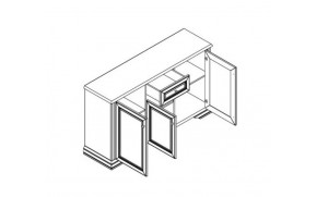 Комод Вайт 3D1S - Фото_2