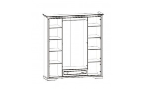 Шкаф Клео 4d/1s - Фото_2