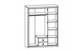 Шкаф Коен SZF3D2S - Фото_2