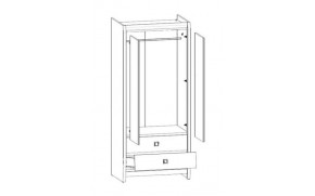 Шафа Коен МДФ SZF2D2S - Фото_2