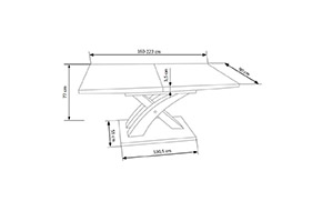 Стіл обідній Sandor laminat - Фото_7