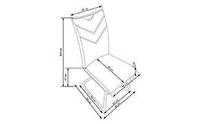 Стул K224 white - Фото_3