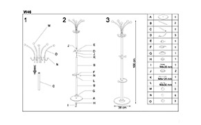Вішалка W46 - Фото_2