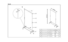Вешалка WU-8 - Фото_2
