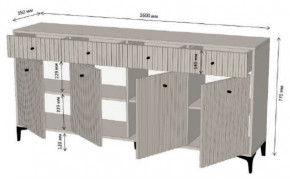 Комод-1 Ясна 4дв. 4шух. - Фото_2