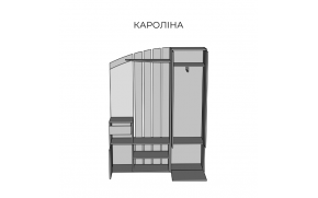 Передпокій Кароліна (артвуд світлий/попелястий) - Фото_2