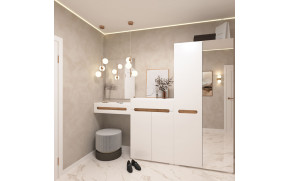 Модульна система Б'янко Білий/Дуб апалачі - Фото_4