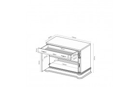 Комод Чікаго 2 дв. - Фото_3