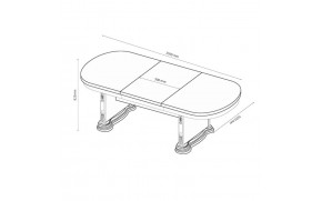 Стіл Чікаго (розкладний) - Фото_3