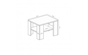 Стол журнальный Асти - Фото_2