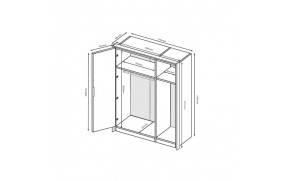 Шафа Асті 3 дв. - Фото_2