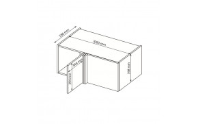 Антресоль Фемели угол 90 - Фото_2