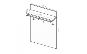 Вішалка Стелла - Фото_2