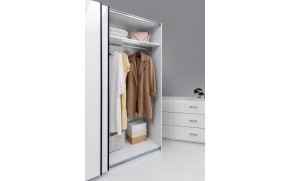 Шафа-купе Міла 2,0х2,1 м (Двері Глянець Білий) - Фото_6