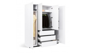 Шкаф Дуо 4 дв. 3 ящ. Без Зеркал - Фото_6