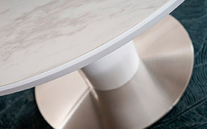 Стіл обідній Orbit Ceramic white - Фото_4