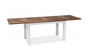 Стол обеденный Poprad 2 brown vosk/white - Фото_3