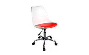 Крісло Q-777 white-red - Фото