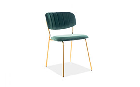 Стілець Carlo Velvet dark green - Фото