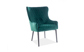 Стілець Colin F Velvet dark green - Фото