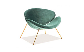 Крісло Major Velvet gold green - Фото