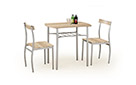 Комплект Lance dub sonoma стіл + 2 стільця - Фото