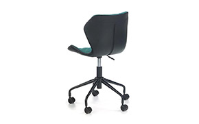 Крісло комп'ютерне Matrix black/turquoise - Фото_3